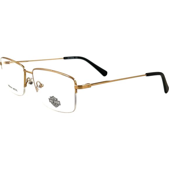 Harley Davidson HD0949 Mens Eyeglass Frame 032 Pale Gold - Picture 1 of 5